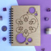 Crystals A5 Webshop Photos - 8 Lilac Crystal A5 Notebook