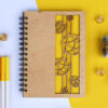 D20 A5 Webshop Photos - 11 Yellow D20 A5 Notebook