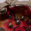 Pink Flowers Dice Bag - Large