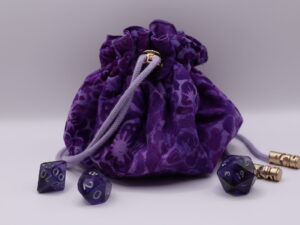 Purple Dice Bag - Large