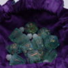 Teal Purple Dice Bag - Small