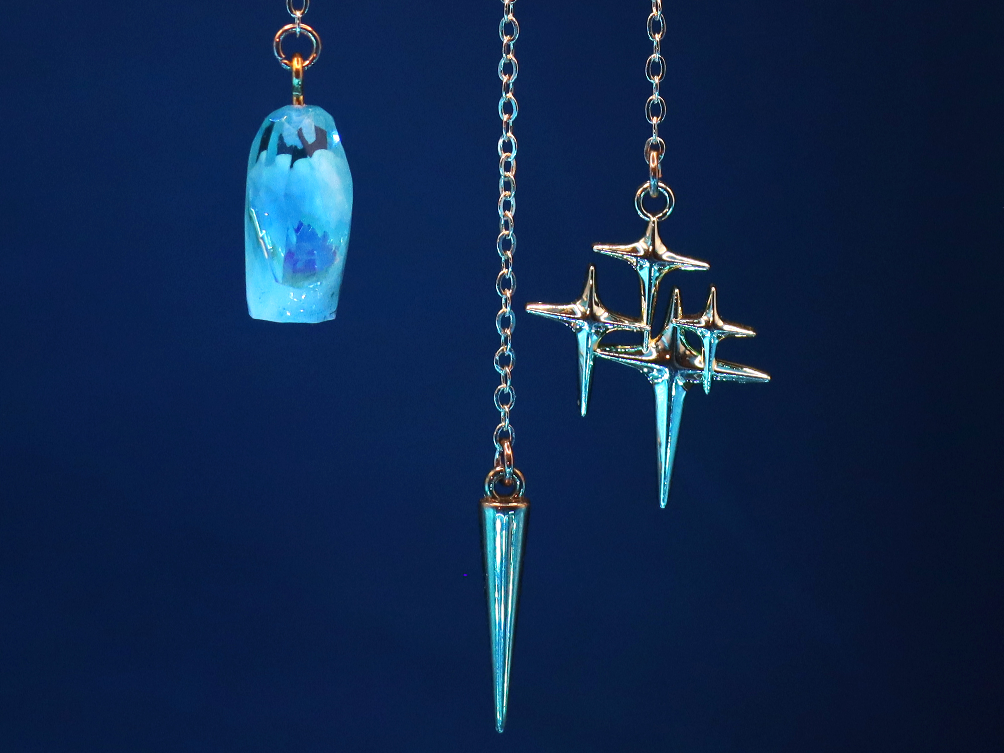 Ear Cuff Decorations: Crystal, Cone, and Stars