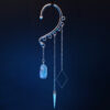 Ear Cuff Decorations: Crystal, Cone, and Diamond