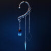 Ear Cuff Decorations: Crystal, Cone, and Diamond