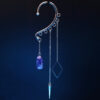 Ear Cuff Decorations: Crystal, Cone, and Diamond
