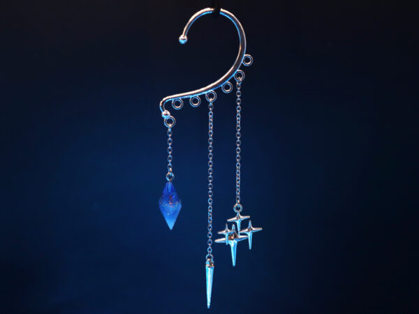 Ear Cuff Decorations: D10, Cone, and Stars