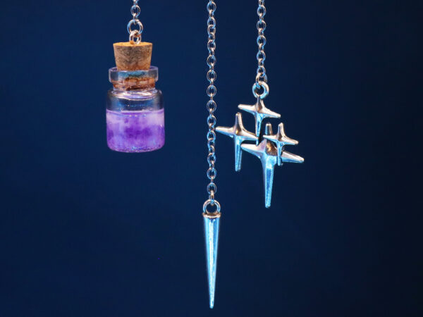 Ear Cuff Decorations: Potion, Cone, and Stars