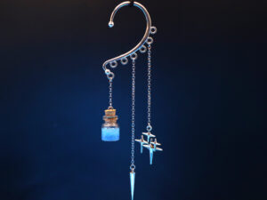 Ear Cuff Decorations: Potion, Cone, and Stars