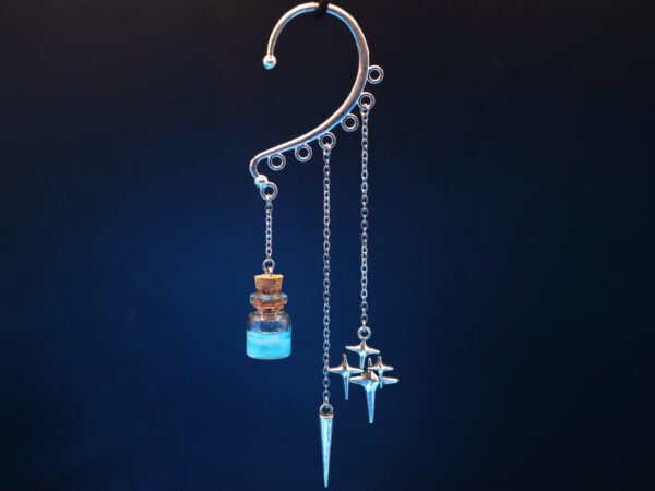 Ear Cuff Decorations: Potion, Cone, and Stars