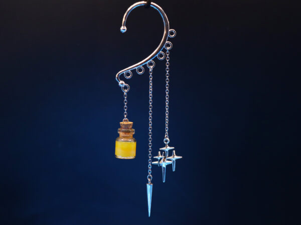 Ear Cuff Decorations: Potion, Cone, and Stars