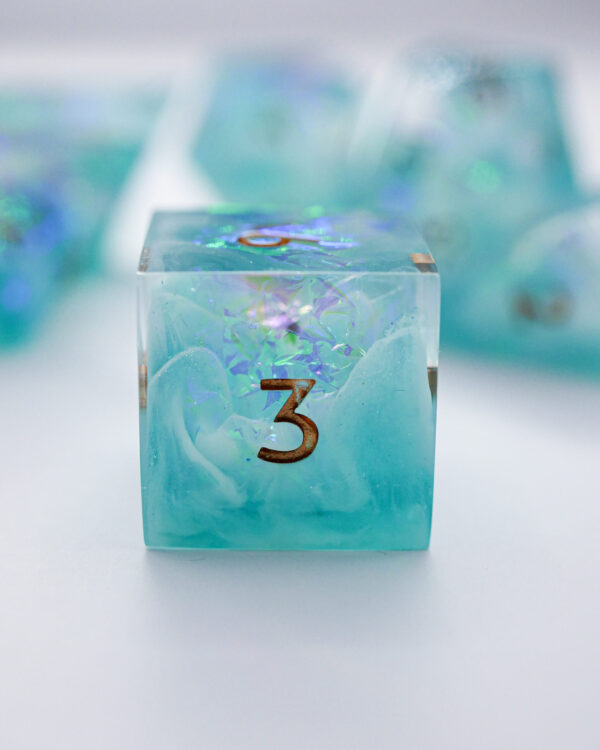 Dice Set - Empyrean Zenith (5) Dice - Empyrean Zenith