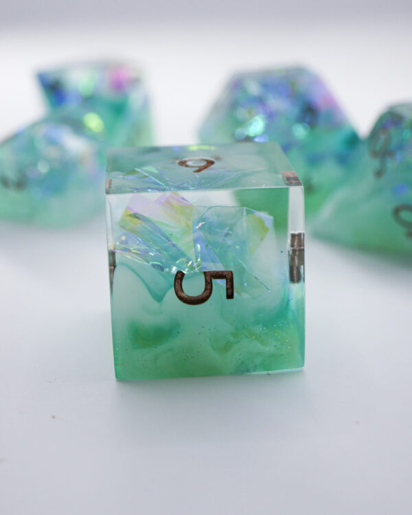 Dice Set - Pristine Projection (4) Dice - Pristine Projection