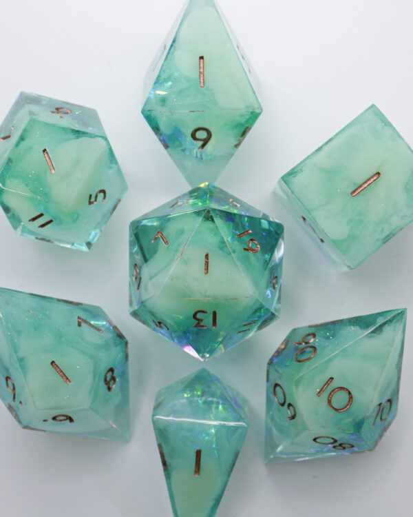 Dice Set - Pristine Projection (6) Dice - Pristine Projection