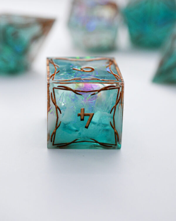 Elven Dice Set - Empyrean Zenith (3) Elven Dice - Empyrean Zenith