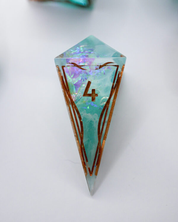 Elven Dice Set - Empyrean Zenith (4) Elven Dice - Empyrean Zenith