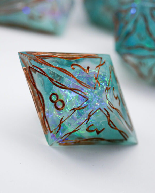 Elven Dice Set - Empyrean Zenith (5) Elven Dice - Empyrean Zenith