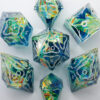 Elven Dice Set - Prismatic Compass (3) Elven Dice - Prismatic Compass