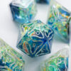 Elven Dice Set - Prismatic Compass (8) Elven Dice - Prismatic Compass