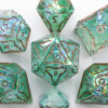 Elven Dice Set - Pristine Projection (7) Elven Dice - Pristine Projection