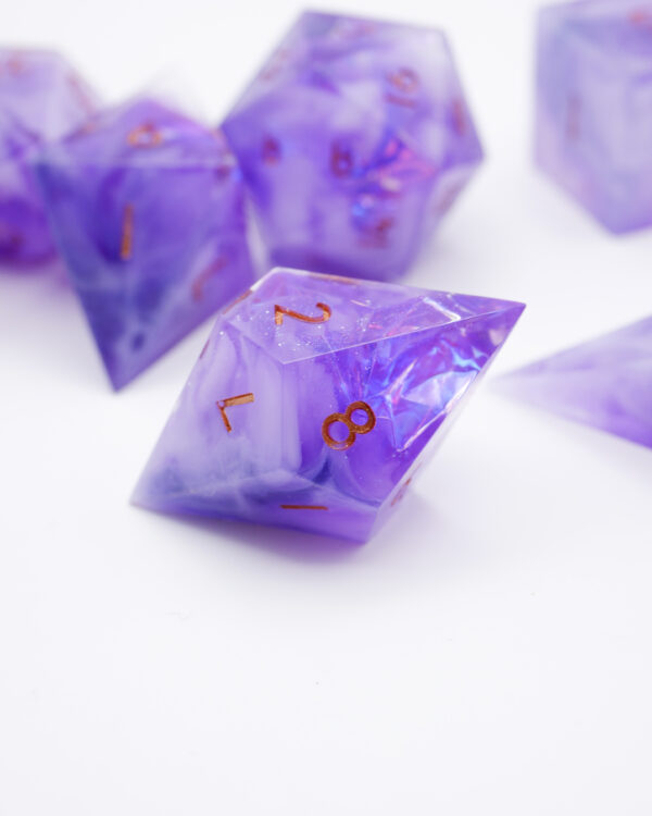 Dice Set - Lavender Sprite (3) Dice - Lavender Sprite