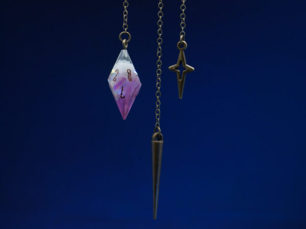 Ear Cuff D10 Bronze - Pink Mylar