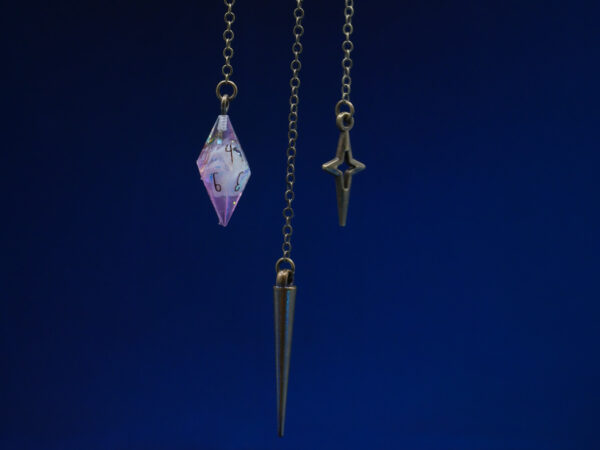 Ear Cuff D10 Bronze - Pink Mylar Small