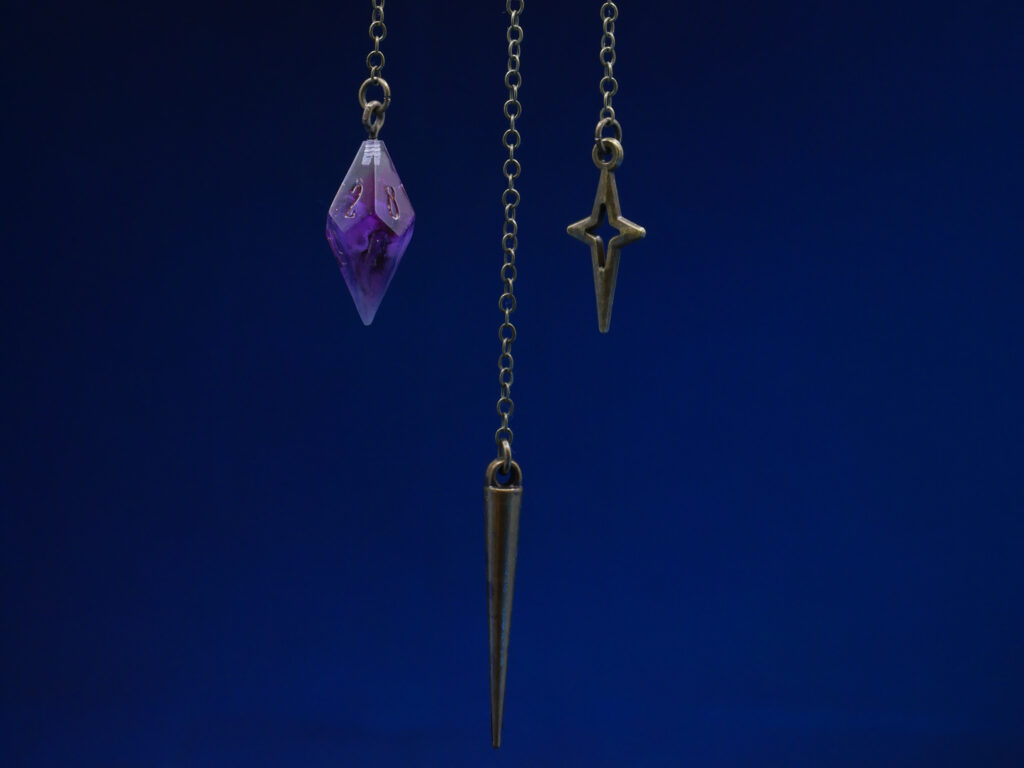 Ear Cuff D10 Bronze - Purple Small