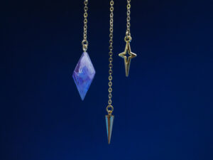 Ear Cuff D10 KC Gold - Blue Purple