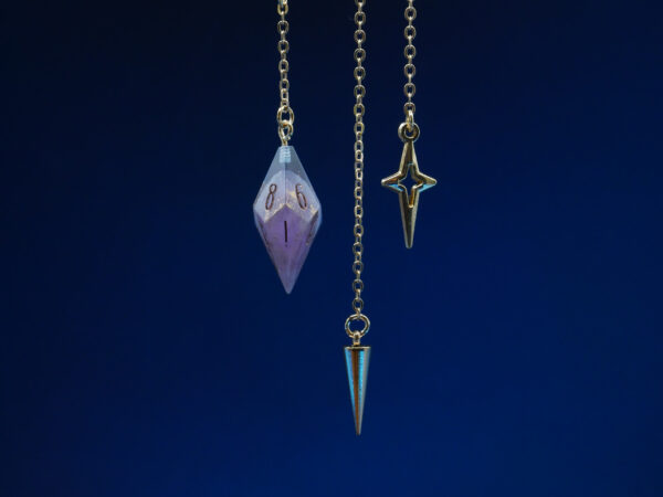 Ear Cuff D10 KC Gold - Light Blue Purple