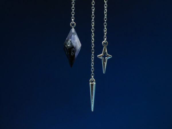 Ear Cuff D10 Silver - Indigo Black
