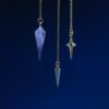 Ear Cuff D4 KC Gold - Blue Purple Matte