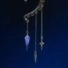 Ear Cuff D4 KC Gold - Blue Purple Matte