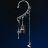 Ear Cuff Potion Silver - Black