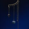 Ear Cuff Pumpkin Bronze - Stormy Matte