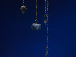 Ear Cuff Pumpkin Bronze - Stormy Matte