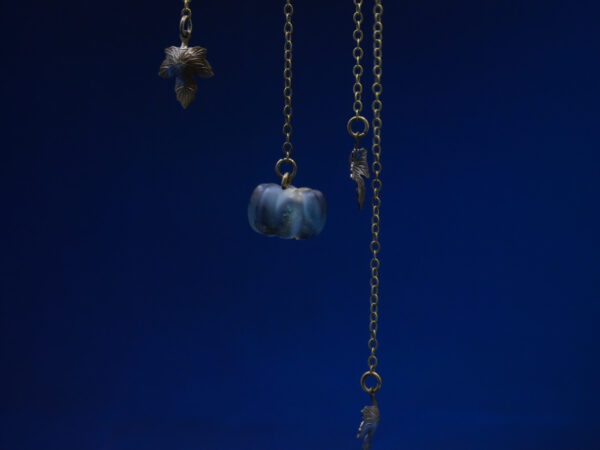 Ear Cuff Pumpkin Bronze - Stormy Matte