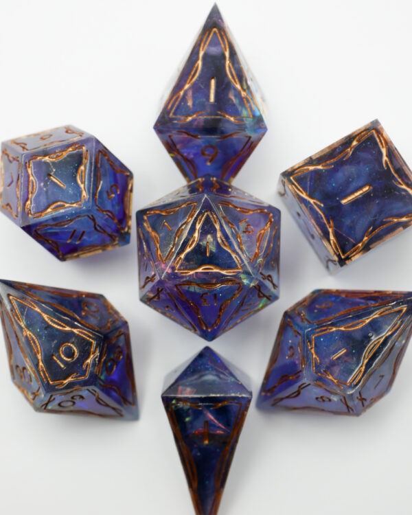 Elven Dice - Stormy Dewdrop