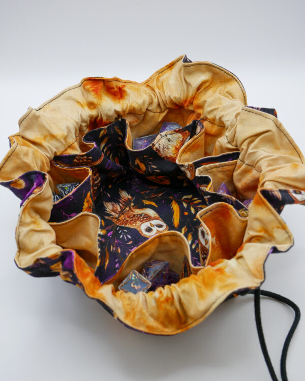Owls - Dice Bag L 2 Owls - Dice Bag L