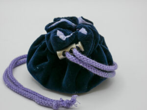 Purple Velvet - Dice Bag S
