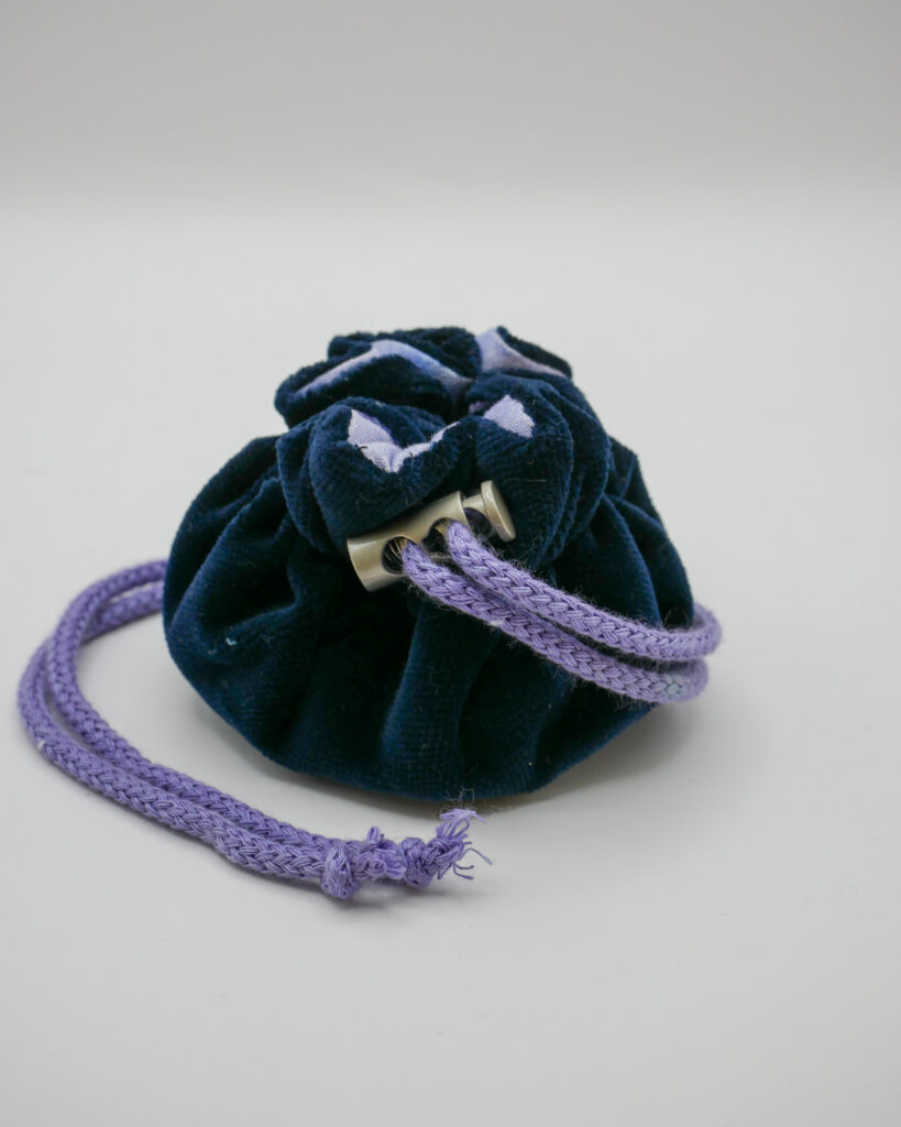 Purple Velvet - Dice Bag S