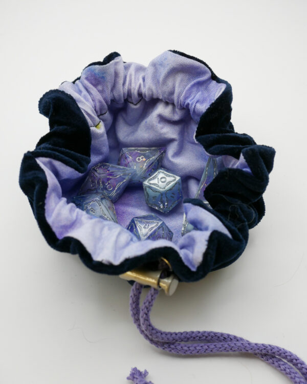 Purple Velvet - Dice Bag S