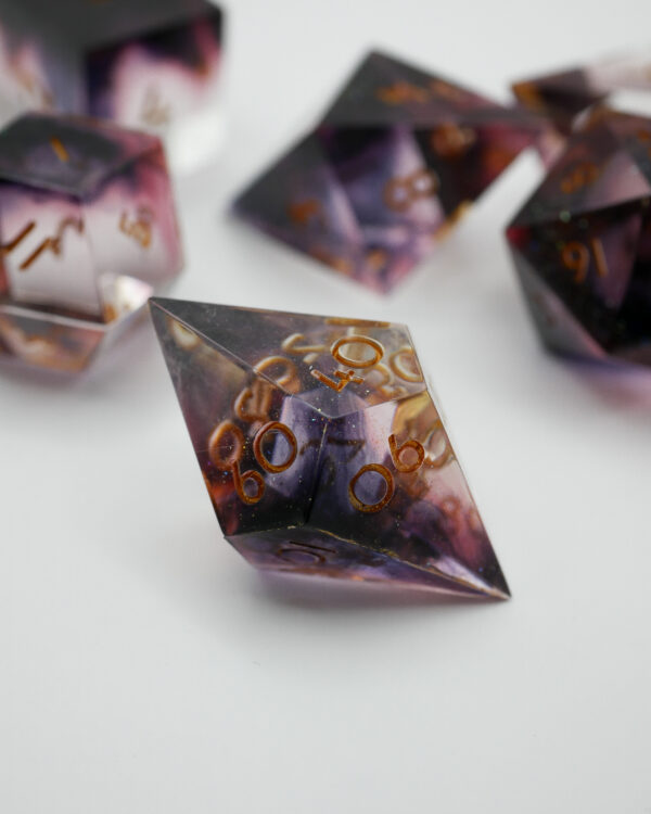 Dice Set - Ember Horizon (4) Dice - Ember Horizon