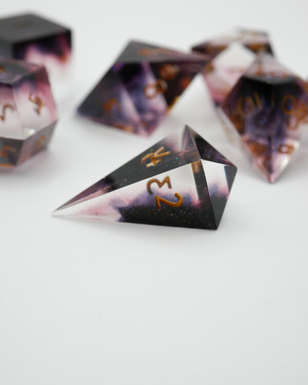 Dice Set - Ember Horizon (5) Dice - Ember Horizon