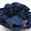 Dots + Blue - Dice Bag L