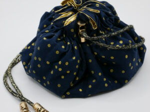 Dots + Gold - Dice Bag L