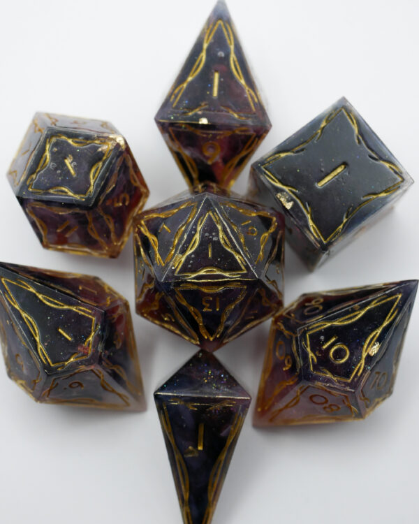 Elven Dice - Sanguine Sovereign