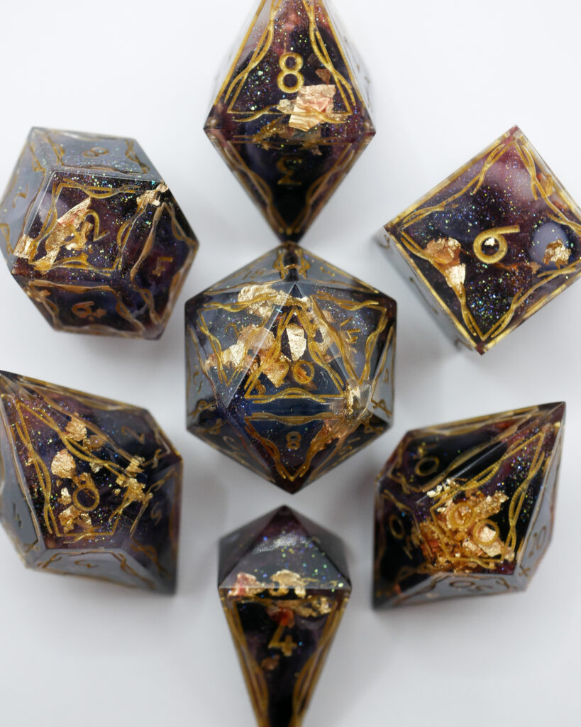 Elven Dice - Sanguine Sovereign