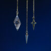 Ear Cuff D10 KC Gold - Transparent