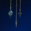 Ear Cuff D10 KC Gold - Stormy Matte