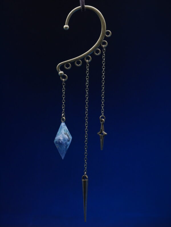 Ear Cuff D10 Bronze - Underwater Matte